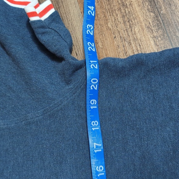 Psycho Bunny Ringer Polo Size 6 Large In Deep Blue With Red Stripes Pima Cotton - Picture 10 of 11